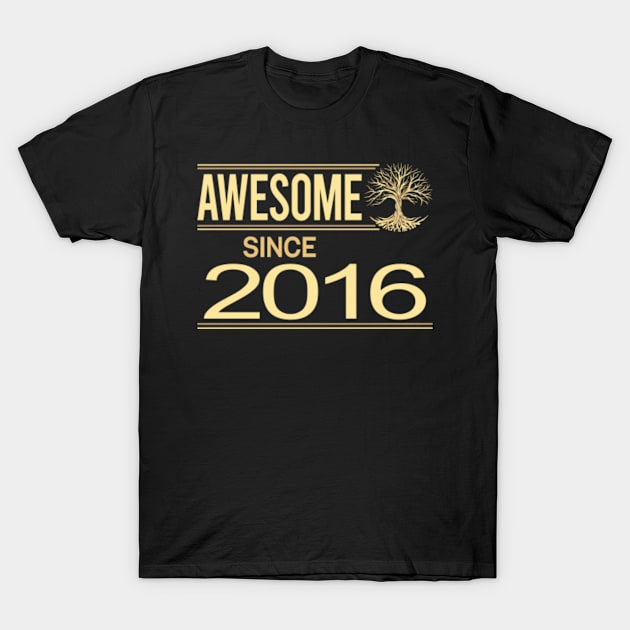 Vintage Tree Of Life 2016 T-Shirt by rosenbaumquinton52